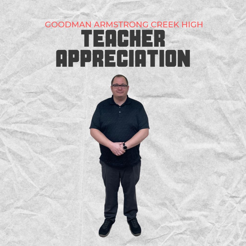 Mr. Wirch Teacher Apprececiation